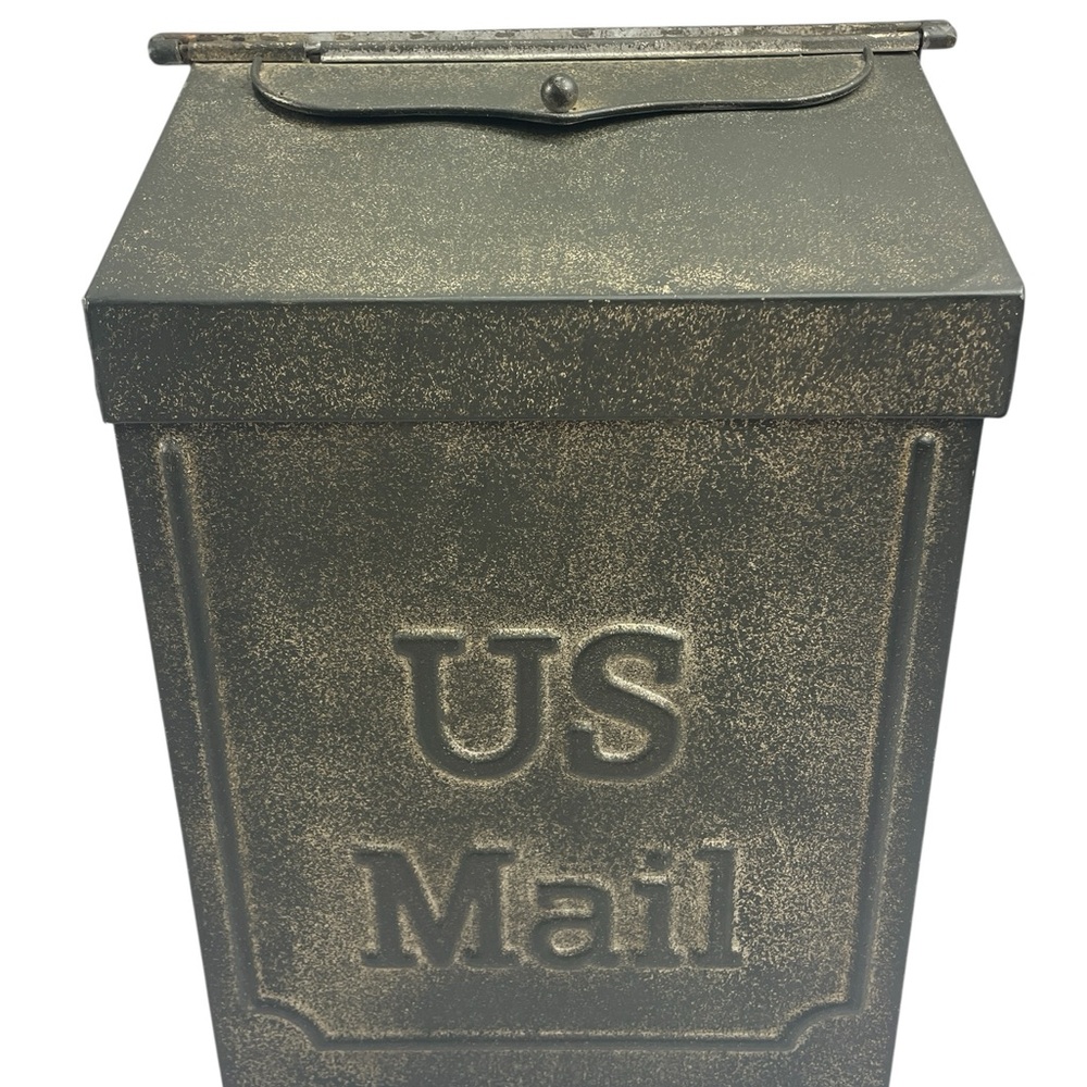 Decorative US Mail Metal Wall Mounted Mailbox